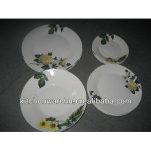 Haonai new ceramic products,round ceramic plate